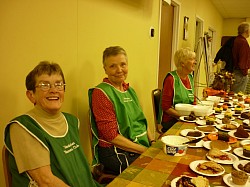 PAT, CATHY AND BARB